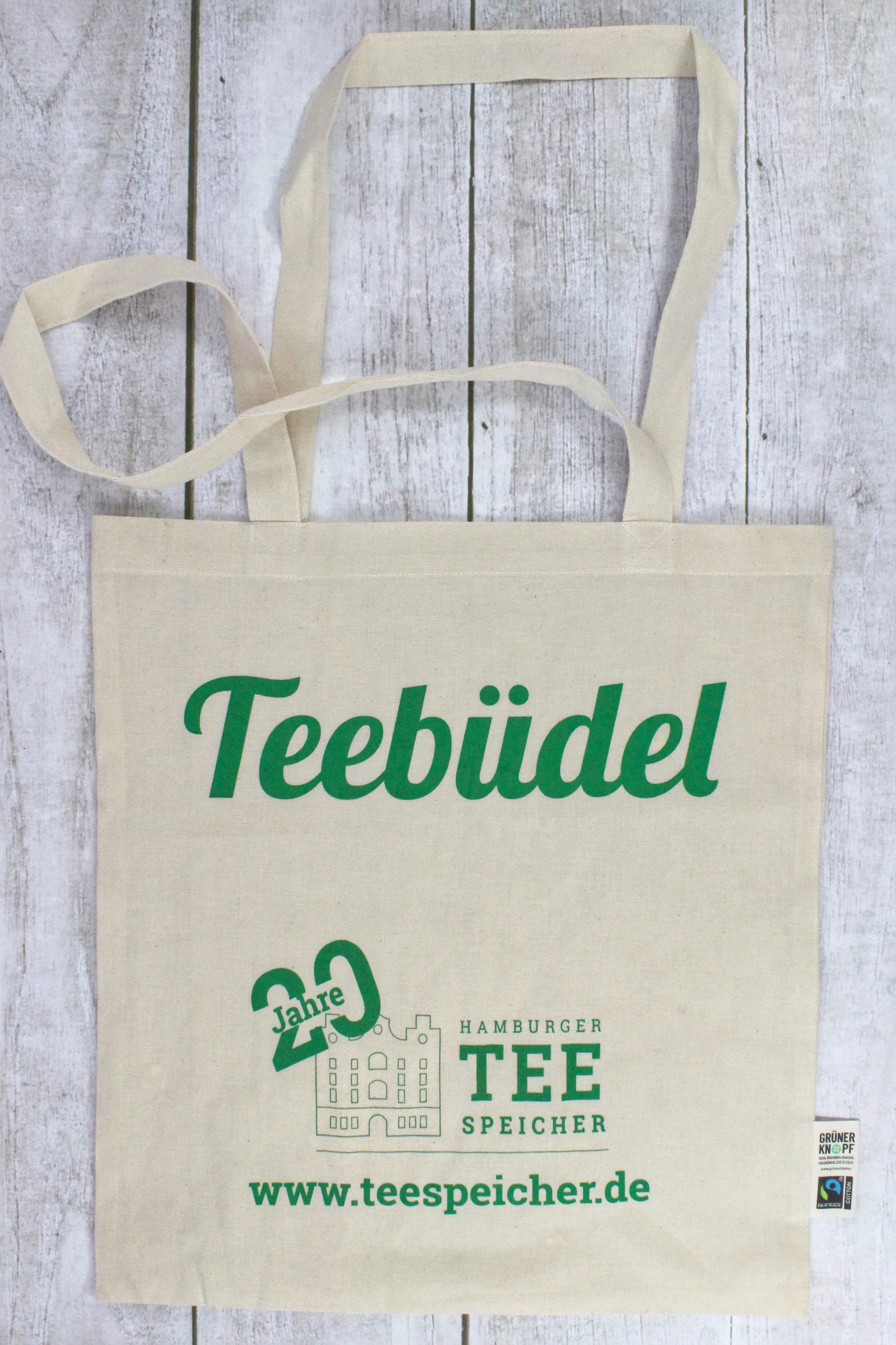 Jutebeutel "Hamburger Teespeicher"