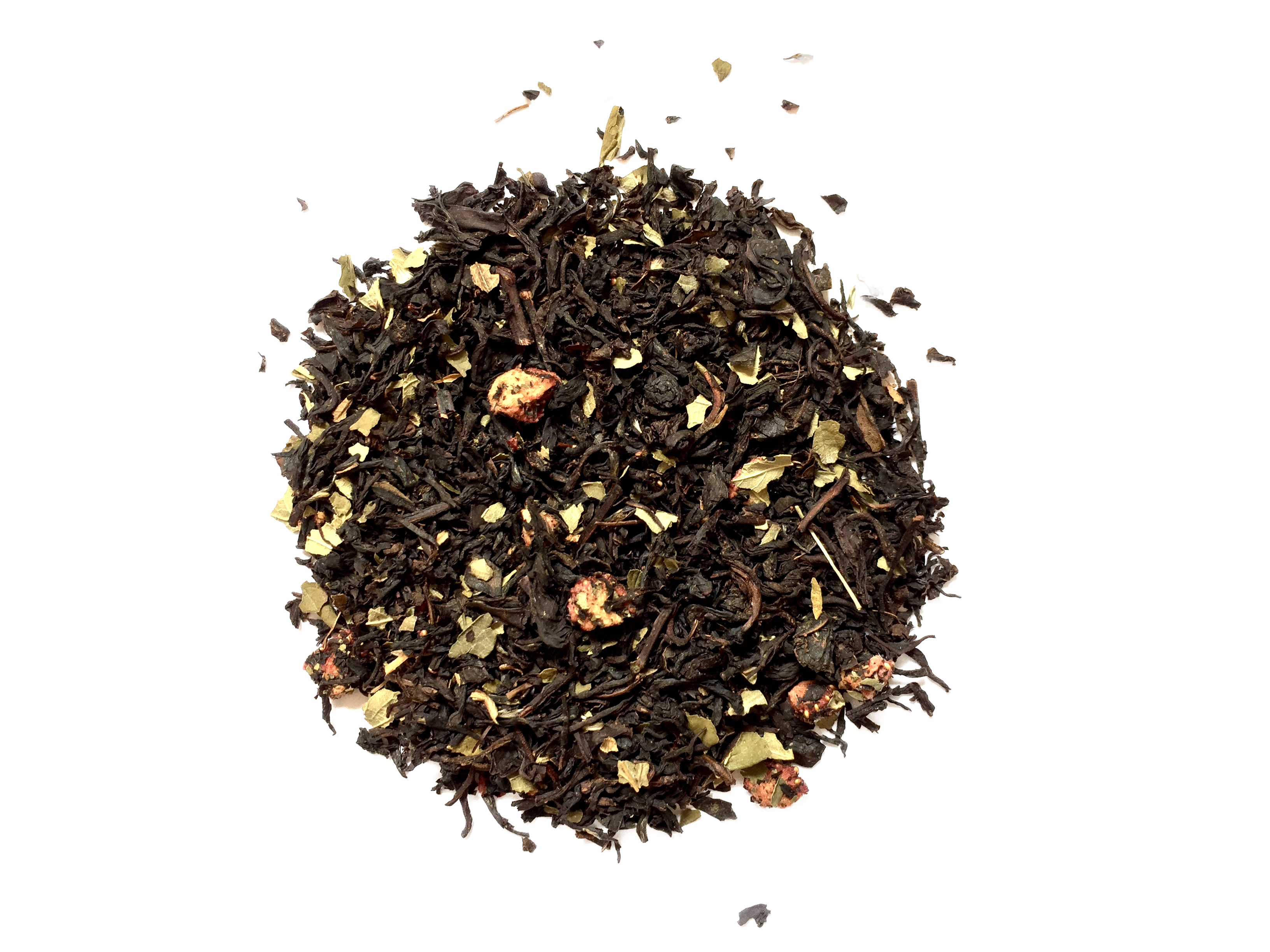 Schwarztee Erdbeer-Sahne