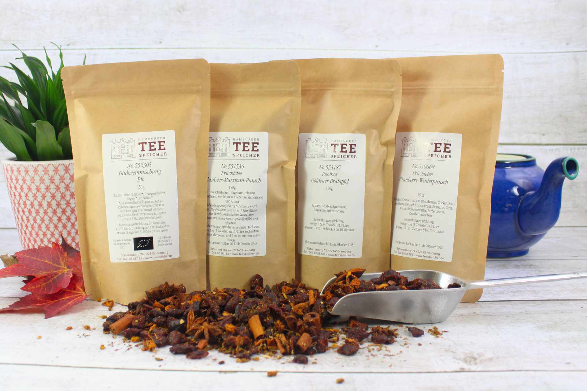 Teeset Punsch Dich glücklich!