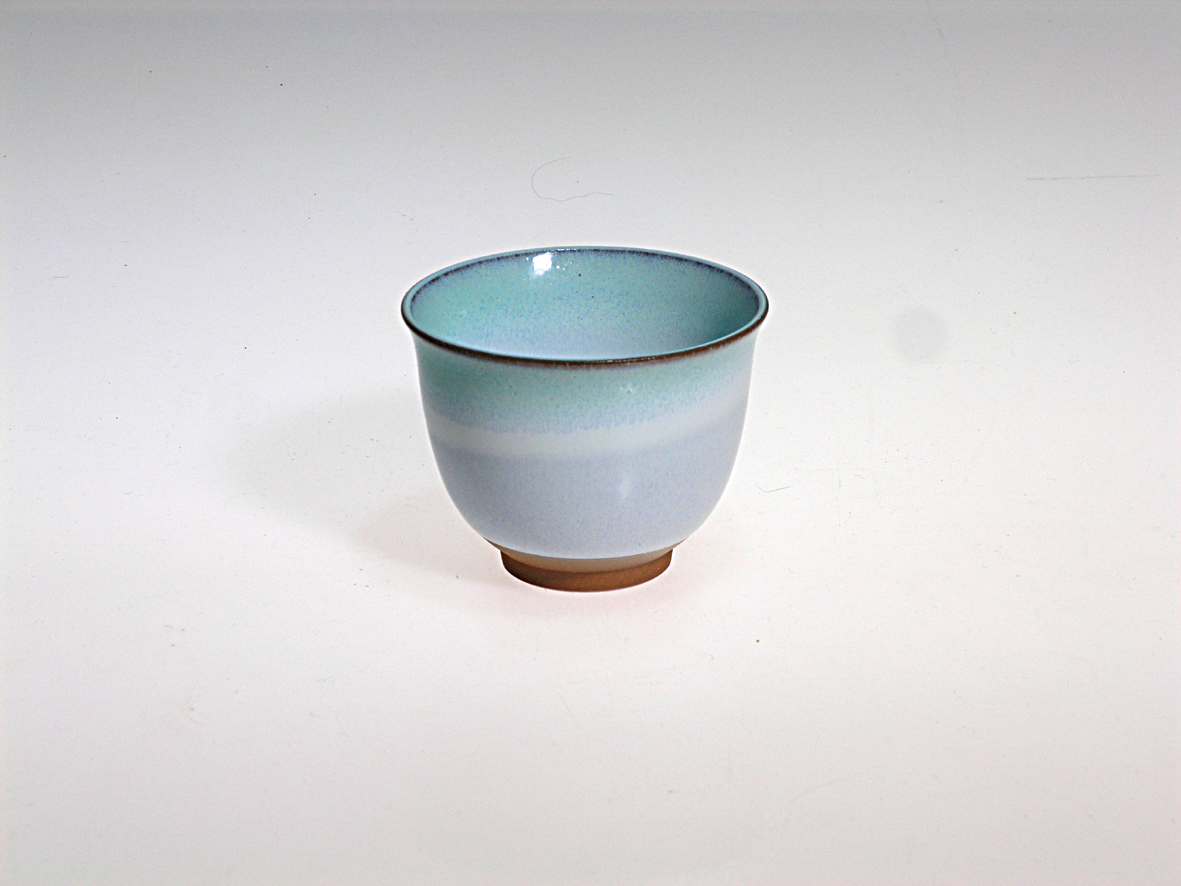 Trinkschale, türkis